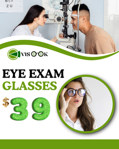 EYE EXAM GLASSES