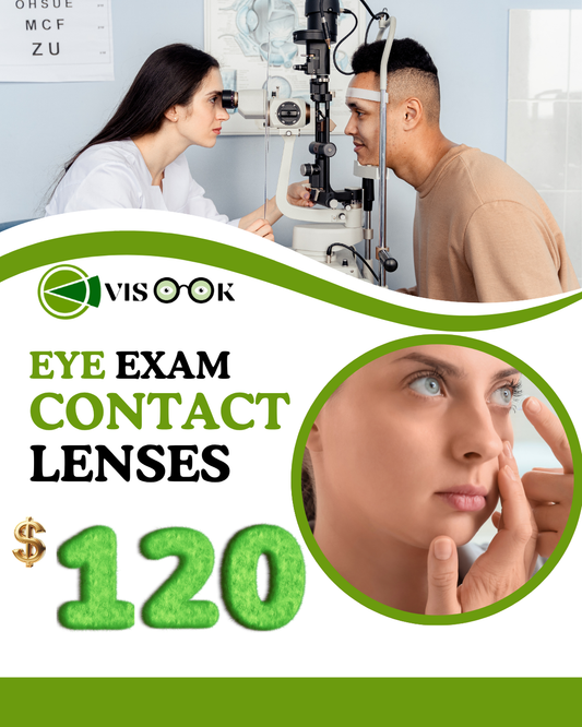 EYE EXAM CONTACT LENSES